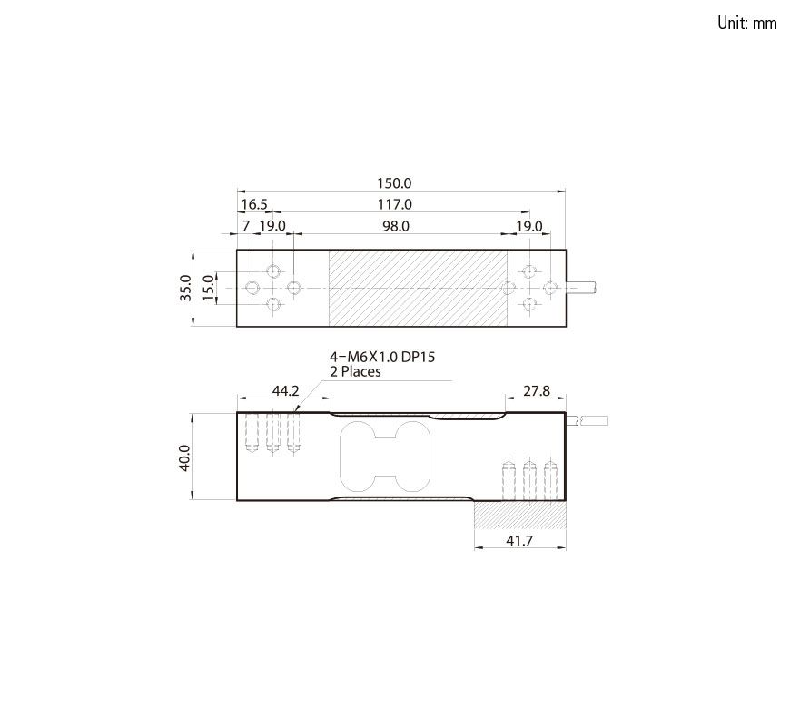 CẢM BIẾN TẢI CAS BCL (60~200kg)